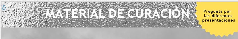 material de curación